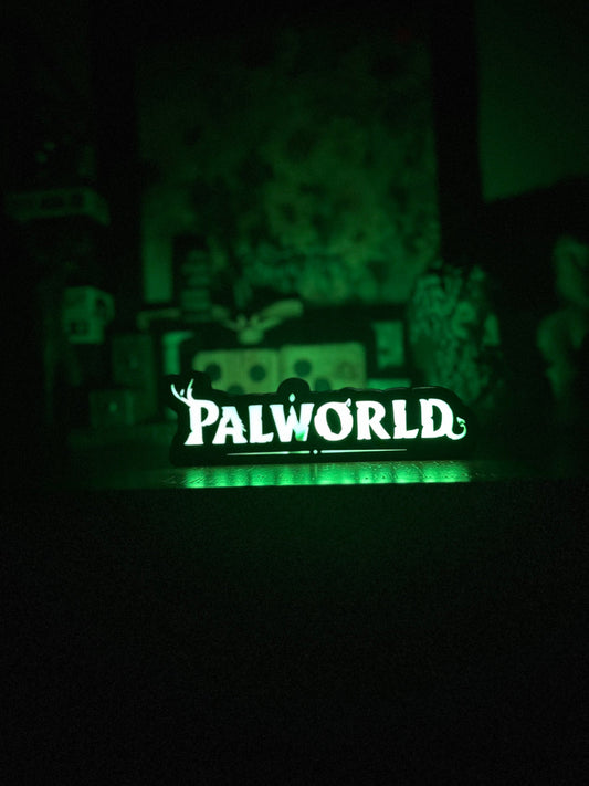 palworld, Palworld, game, gaming fun, gamer gift, lethal company, Polworld lightbox, Pokemon, night light, Pokemon cards