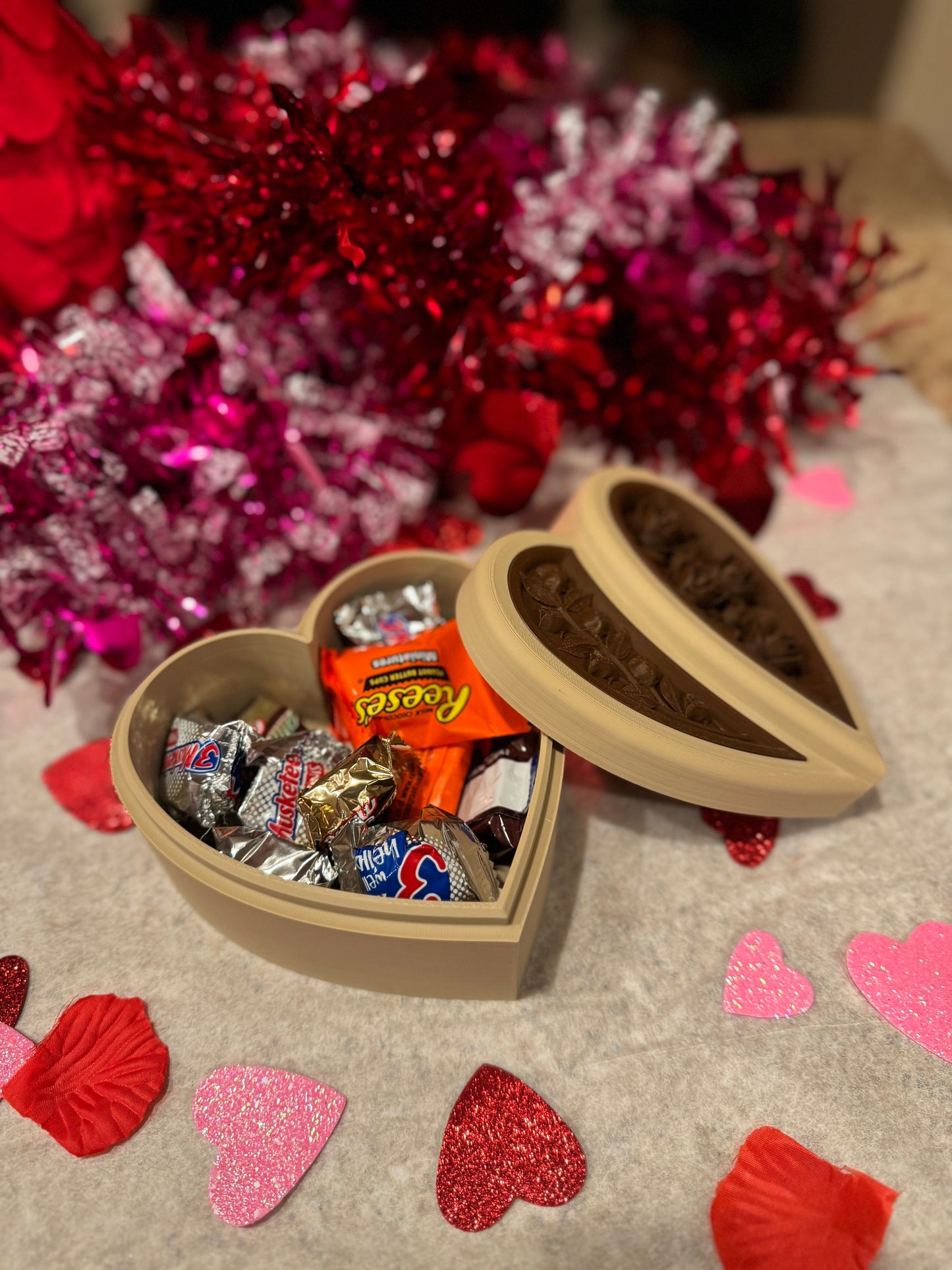 Valentine's Day, candy box, gift for her, school gift, Best Friends, Valentine's Day gift, gift, gift for him, candy Hart, Trap, Rose