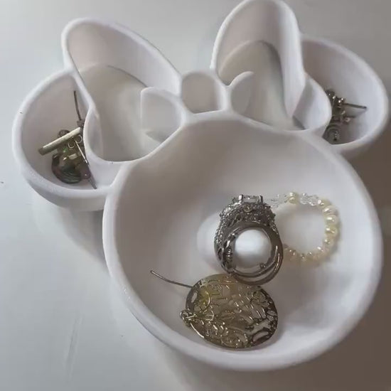 Mouse Ring Dish - Jewelry Dish - Ring Tray - Terrazzo - Engagement Gift - Wedding Gift - Gift for Newly Engaged - Just Engaged